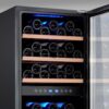 Adega Climatizada de Embutir 78 Garrafas Eos Premium Dual Zone Eac78d 220v - Imagem 3